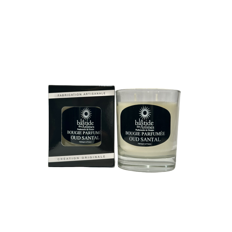 Bougie parfumée Oud - Santal environ 220g Bougie parfumée Oud - Santal environ 220g