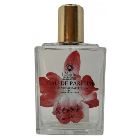 Eau de Parfum Femme 100 ml - Fleur d'oranger - Musc blanc