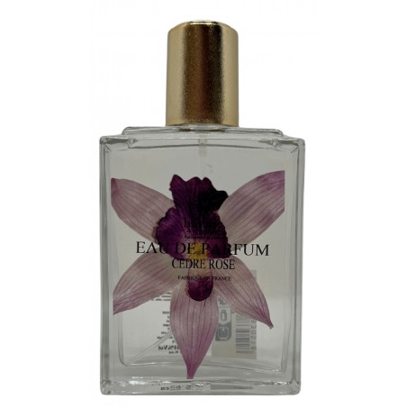Eau de Parfum Femme 100 ml - Cèdre - Rose